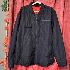 Harley-Davidson Men’s Quilted Shirt Jacket